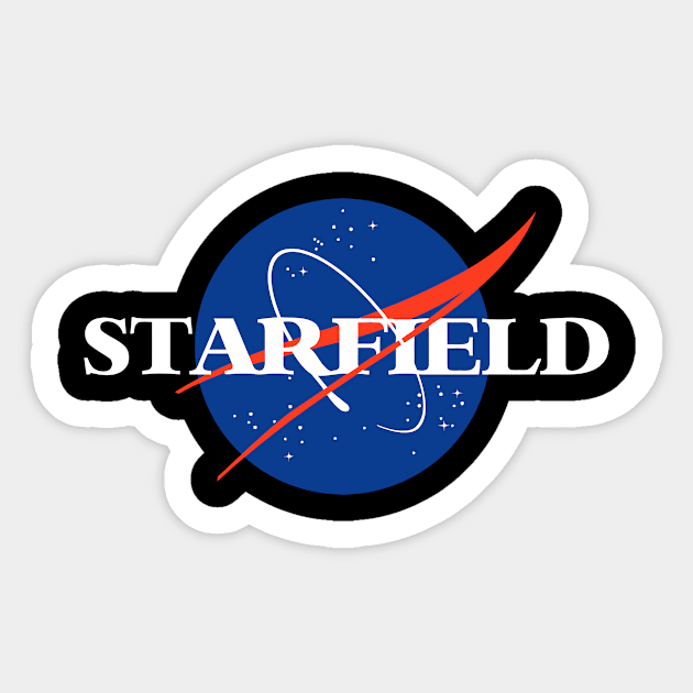 Nasa X Starfield Sticker by ArcaNexus